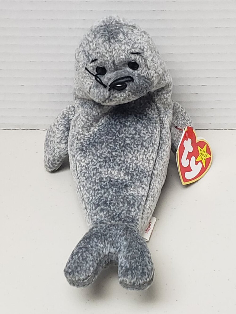 Ty Beanie Baby Slippery the Seal
